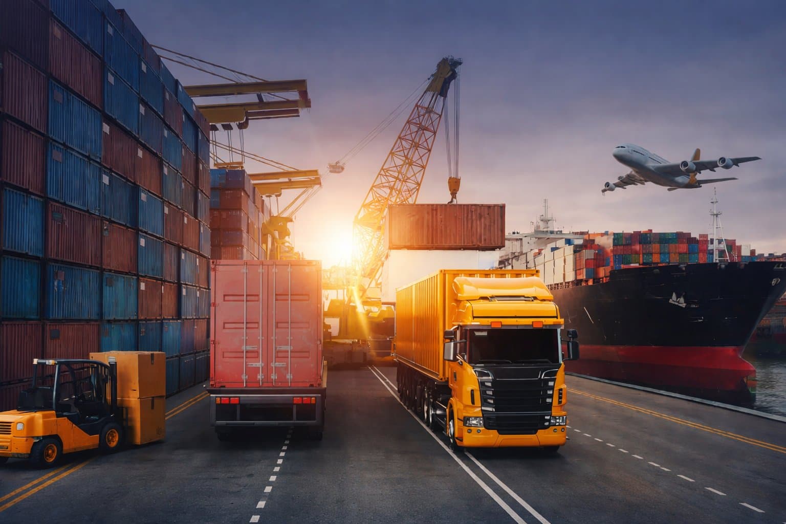 Processed commodity shipping